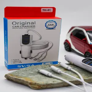Cargador para carro 5 en 1