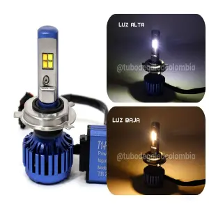 T1-PRO-H4 BOMBILLO DUAL COLOR POR PAR