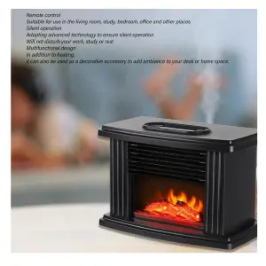 Calentador Eléctrico Chimenea y control