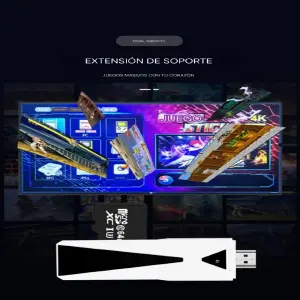 Game TV Stick 128 GB + 2 Gamepads