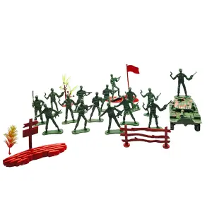 Soldados Militar Peloton Juguete Niños