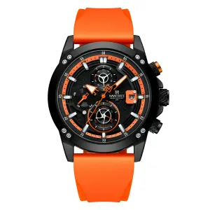 Reloj Naviforce Deportivo Nf8033 Goma Ho