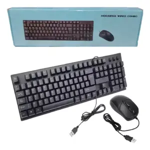 Combo Teclado Y Mouse Óptico USB KB501