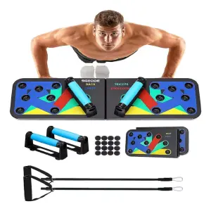 Tabla Push Up con bandas
