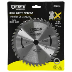 DISCO C/MADERA 7 x 40 DTS