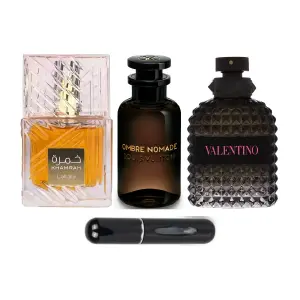 KHARMARAH+VALENTINO+OMBRENOMADA+PERFUMER