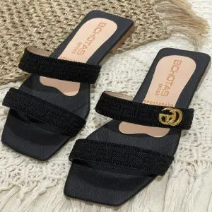Sandalia Plana Gucci