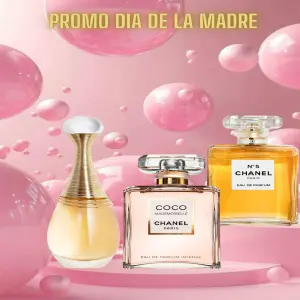 Jadore+Coco chanel+chanel 5+perfumero