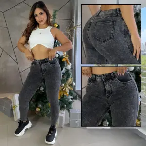 Pantalon para dama tiro alto MEV