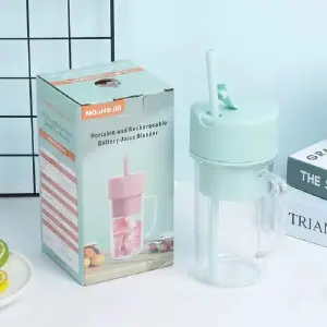 MINI LICUADORA CON PAJILLA 340ML