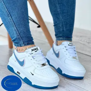 Nike Para Dama Blanco Azul Bh
