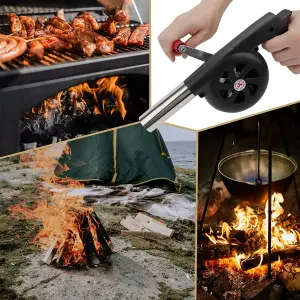 Soplador Portátil Para Parrilla