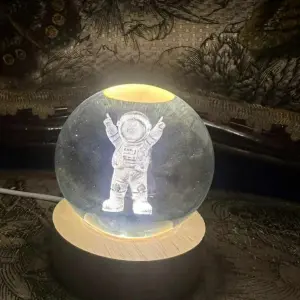 LAMPARA 3D GALAXIA 8 CM