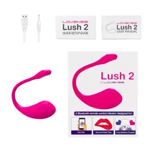 Vibrador Lush 2: Experimenta el Placer Supremo - Vibrador Lush 2 Lovense App