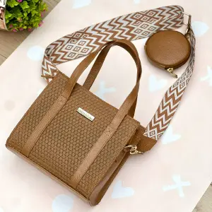 BOLSO CUERO REPUJADO