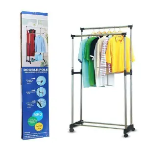 Tendedero de Ropa Doble Metálico