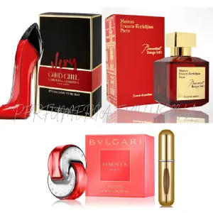 Good very+bacarat rouge+omnia coral+perf
