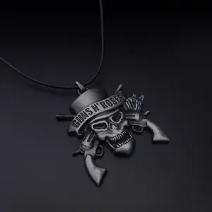 Collar Guns Roses Vintage