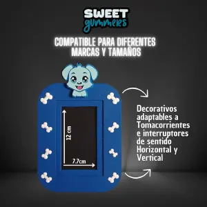 Decorativo V Diseño Perros