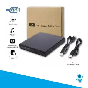 Unidad Quemadora Externa Slim, Cd, Dvd