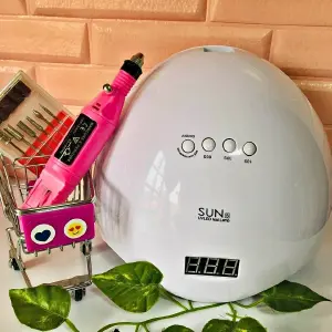 COMBO LAMPARA DE UÑAS Y PULIDOR