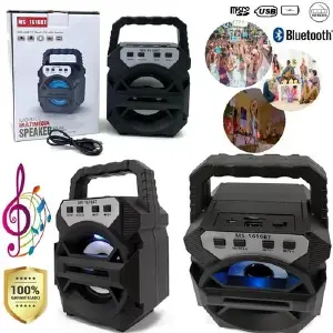 Parlante Ms-1606bt Altavoz Portátil Blue