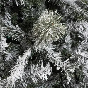ARBOL DE NAVIDAD PINO NIEVE FLOCKIZADO