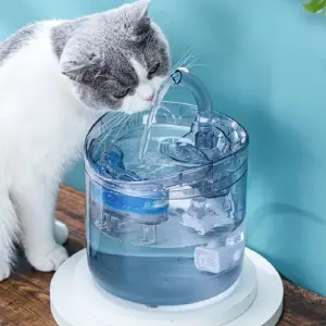Fuente de agua transparente
