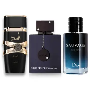 PERFUMES ASAD+CLUBTHENUIT+SAUVAGE 1.1