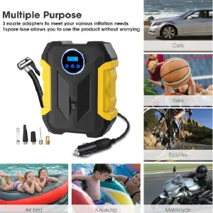 Compresor carsun digital para coche aut