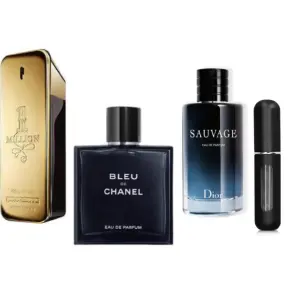 KIT(one million+bleu+sauvage+perfumero)