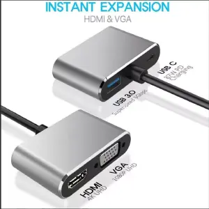 Adaptador 4 en 1 vga hdmi