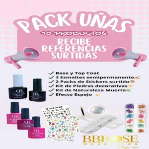 PACK DE UÑAS DE 10 PRODUCTOS
