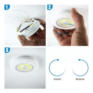Juego Bombilla X3 Luces Led Inalámbrica