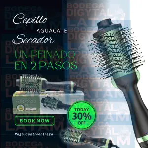 Cepillo secador de Aguacate