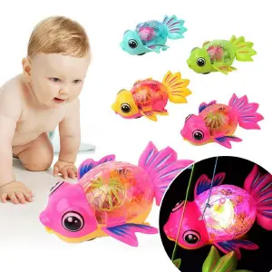 Juguete Pez Interactivo Musica Camina