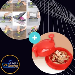 Combo triturador carne + picador en taza