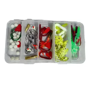 Kit x2 Cañas de Pescar + 50 Accesorios - Kit x2 cañas Con + De 50 Accesorios