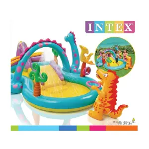 Piscina Centro De Juegos Dinosaurio