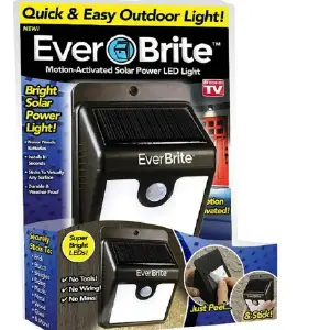 Luz Led Exterior Energia Solar Sensor