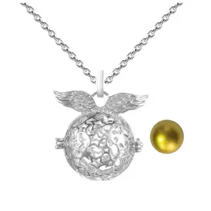 Collar Llamador De Angel Alas Estrellas