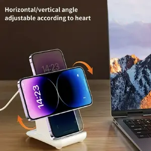 Cargador Inalámbrico + Altavoz Bluetooth