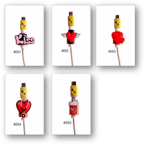 PIN PROTECTOR USB FIGURA CORAZONES X 12