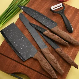 Juego De 6 Cuchillos Para Cocina Evryeal