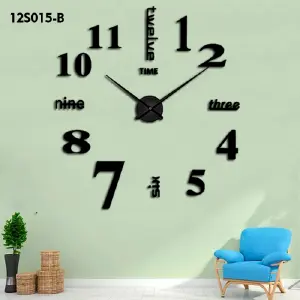 RP-12S015-B RELOJ ANÁLOGO ADHESIVO 3D