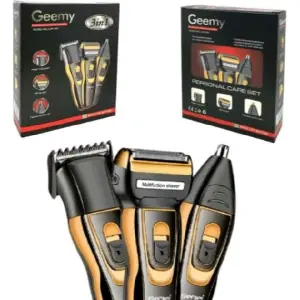 Máquina Afeitadora Geemy 3 En 1