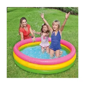 Piscina Inflable 3 Aros Colores Q-07