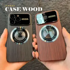 COMBO CABLE SILICON FLEX + CASE WOOD