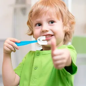 CEPILLOS DE DIENTES NIÑOS SILICONA EN U
