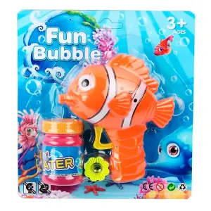 Pistola Lanzador De Agua Pez Nemo Naranj